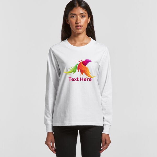 Women Dice Long Sleeve Tee Thumbnail