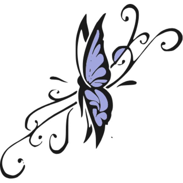 butterfly floral Thumbnail