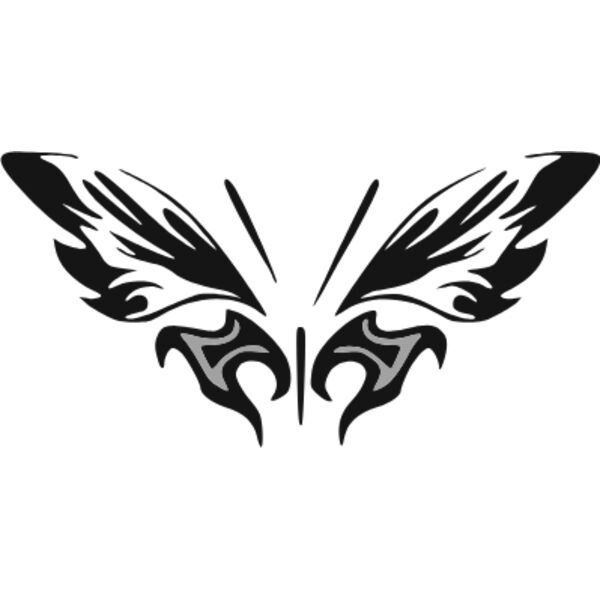 butterfly cute tribal Thumbnail