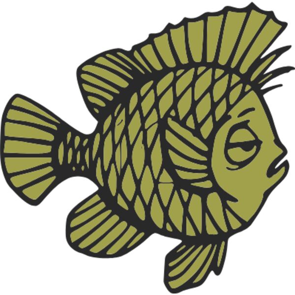 sad fish green Thumbnail