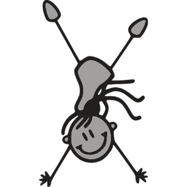 stick girl dancing upside down Thumbnail