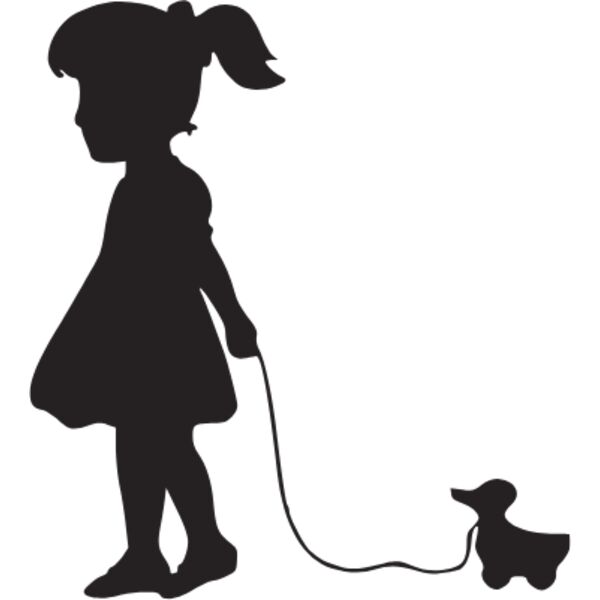 girl child play with toy duck Thumbnail