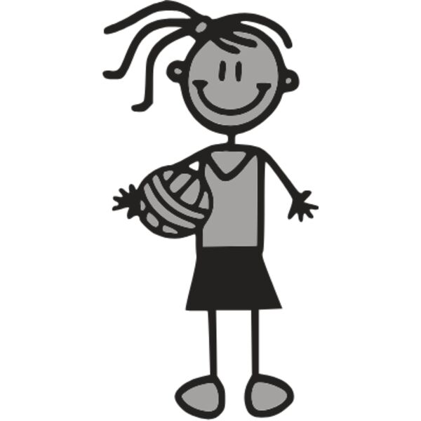 stick girl with ball Thumbnail