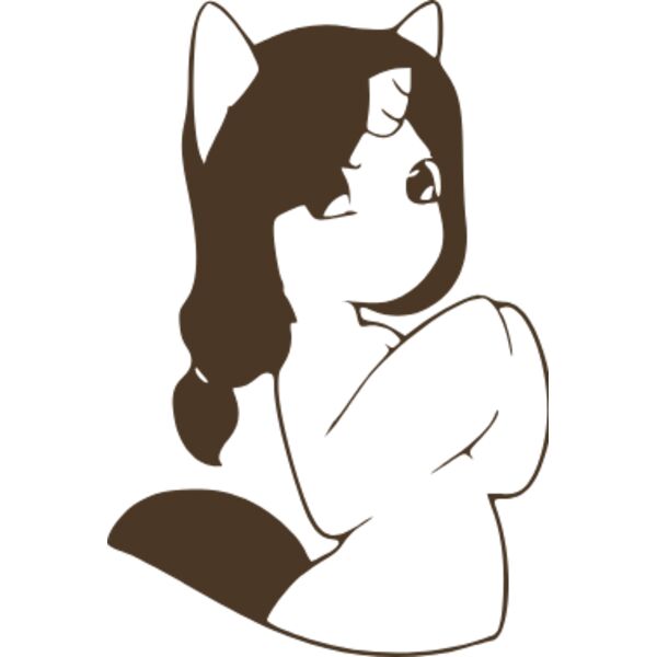 girl with mouse ear brown Thumbnail