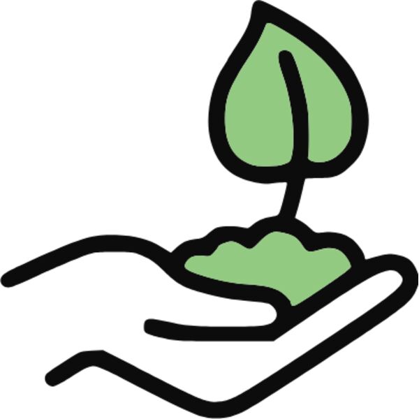 hand plant icon Thumbnail