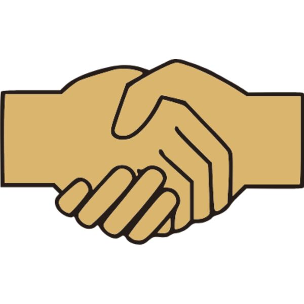 hand shake brown Thumbnail