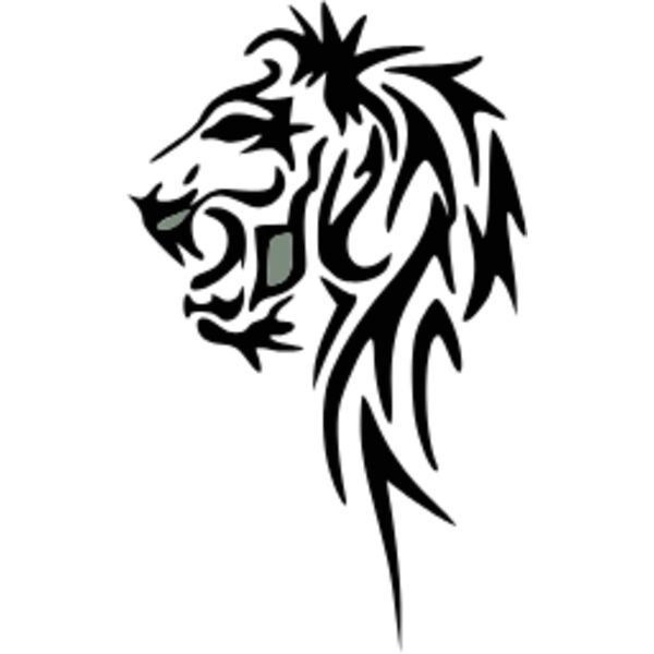 lion head tribal Thumbnail