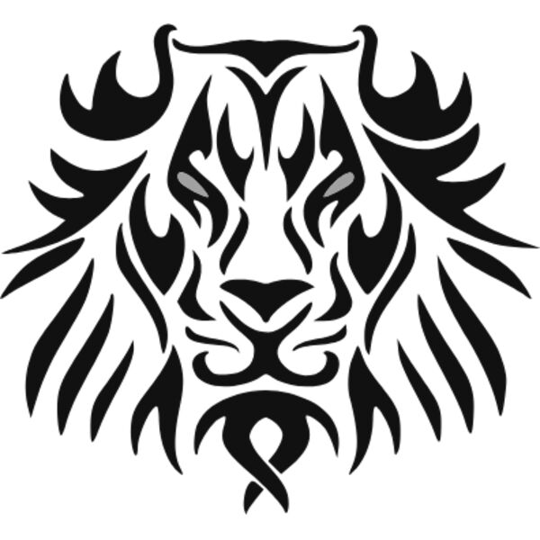 lion face tribal Thumbnail