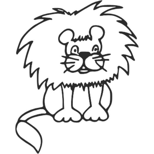 lion white Thumbnail