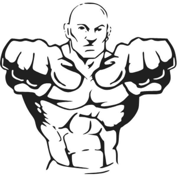 wrestler outline Thumbnail