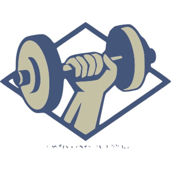 weight lifter hand symbol Thumbnail