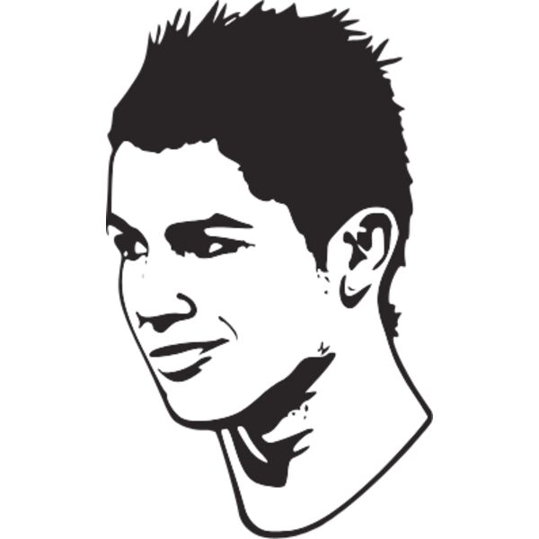 cristiano ronaldo stencil Thumbnail