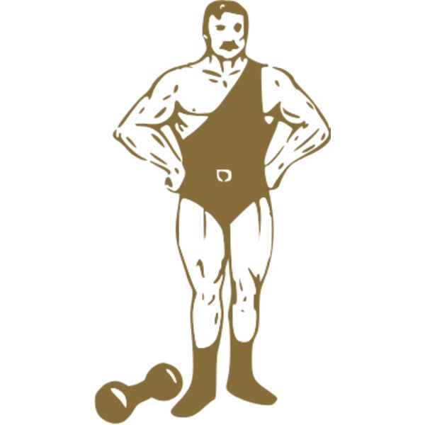 body builder with dumbell Thumbnail