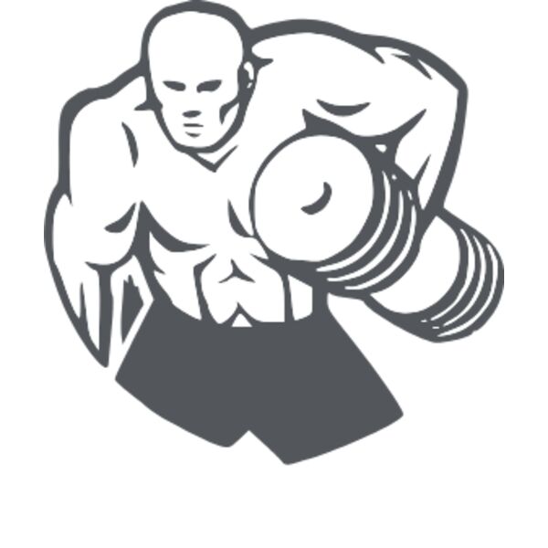 weight lift logo man Thumbnail