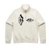 Women Stencil Half Zip Hood Thumbnail