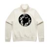 Women Stencil Half Zip Hood Thumbnail