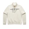 Women Stencil Half Zip Hood Thumbnail