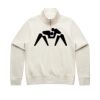 Women Stencil Half Zip Hood Thumbnail