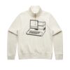 Women Stencil Half Zip Hood Thumbnail