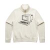 Women Stencil Half Zip Hood Thumbnail