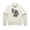 Women Stencil Half Zip Hood Thumbnail
