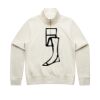 Women Stencil Half Zip Hood Thumbnail