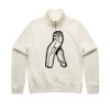 Women Stencil Half Zip Hood Thumbnail