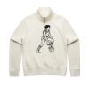 Women Stencil Half Zip Hood Thumbnail
