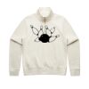 Women Stencil Half Zip Hood Thumbnail