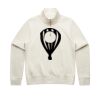 Women Stencil Half Zip Hood Thumbnail