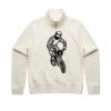 Women Stencil Half Zip Hood Thumbnail