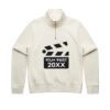 Women Stencil Half Zip Hood Thumbnail
