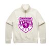 Women Stencil Half Zip Hood Thumbnail
