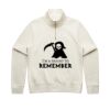 Women Stencil Half Zip Hood Thumbnail