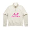 Women Stencil Half Zip Hood Thumbnail