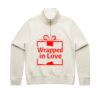 Women Stencil Half Zip Hood Thumbnail