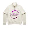 Women Stencil Half Zip Hood Thumbnail
