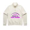 Women Stencil Half Zip Hood Thumbnail