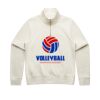 Women Stencil Half Zip Hood Thumbnail