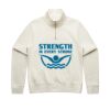 Women Stencil Half Zip Hood Thumbnail
