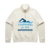Women Stencil Half Zip Hood Thumbnail