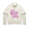 Women Stencil Half Zip Hood Thumbnail