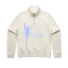 Women Stencil Half Zip Hood Thumbnail