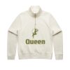Women Stencil Half Zip Hood Thumbnail